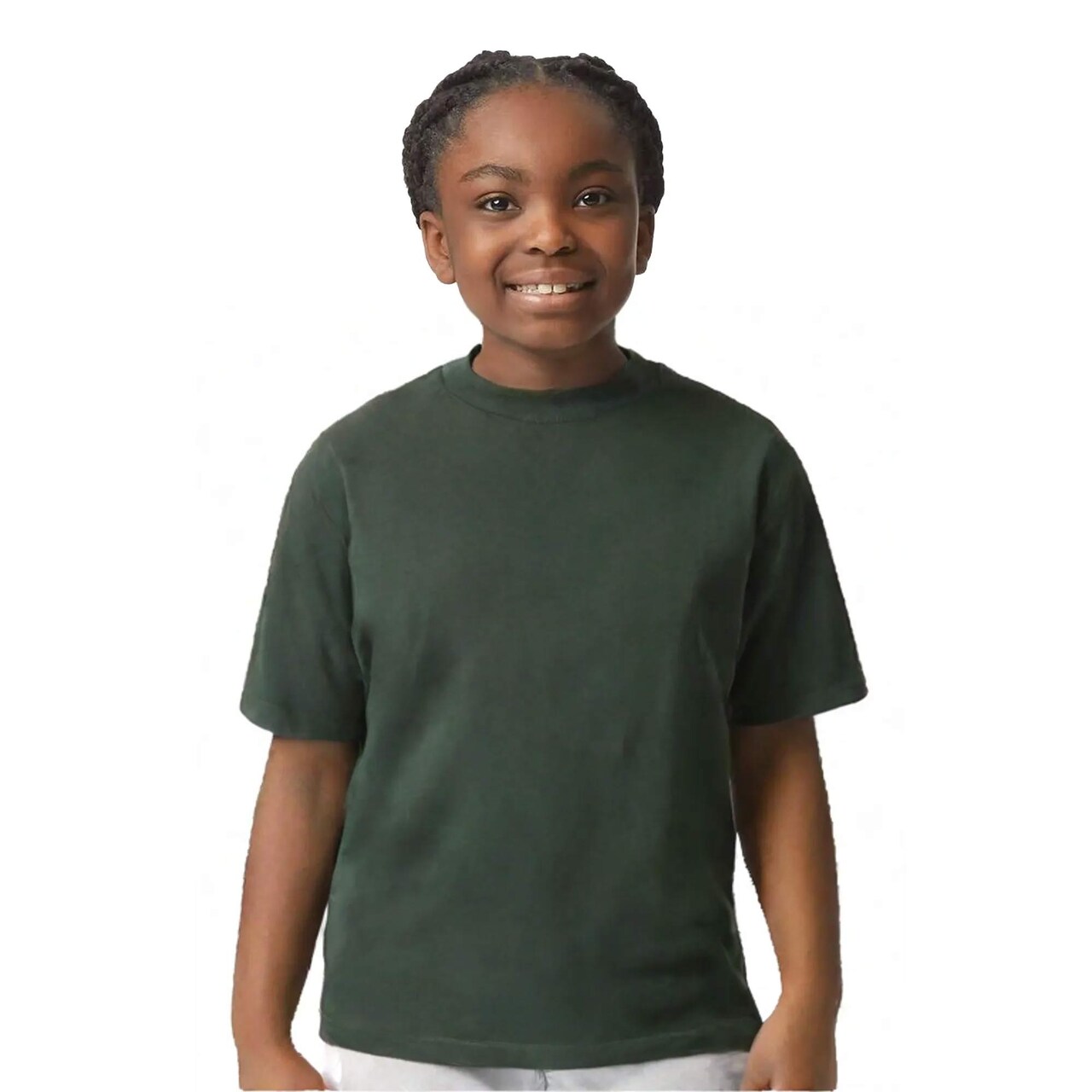 12 Pack Gildan Youth Ultra Cotton Short Sleeve Crewneck T-Shirt Bulk Kids Blank Tees for School, Sports & Custom Printing